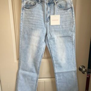 Lovevet Women's Light Blue Flare Jeans